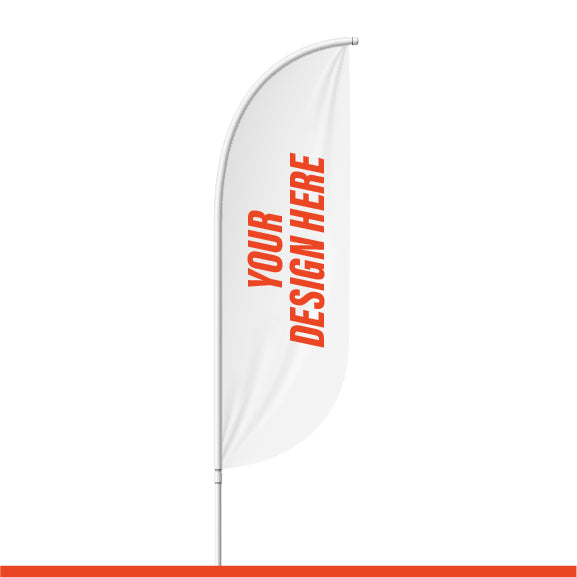 Feather Convex Flag
