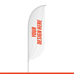 Load image into Gallery viewer, Feather Convex Flag
